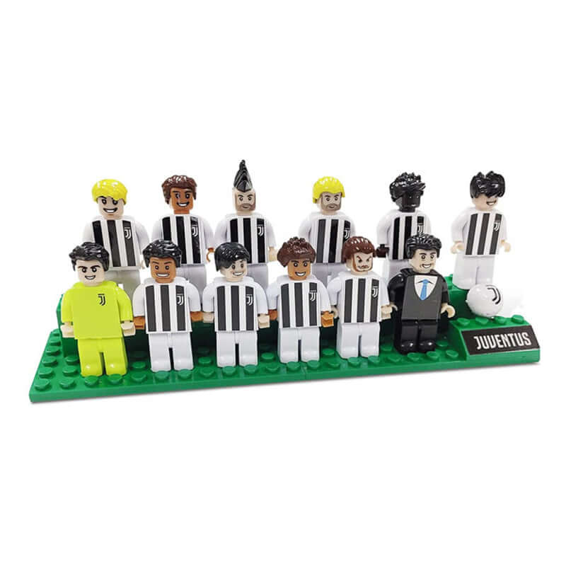 Brick Team Juventus FC Mini Figures Costruzioni Tipo Lego