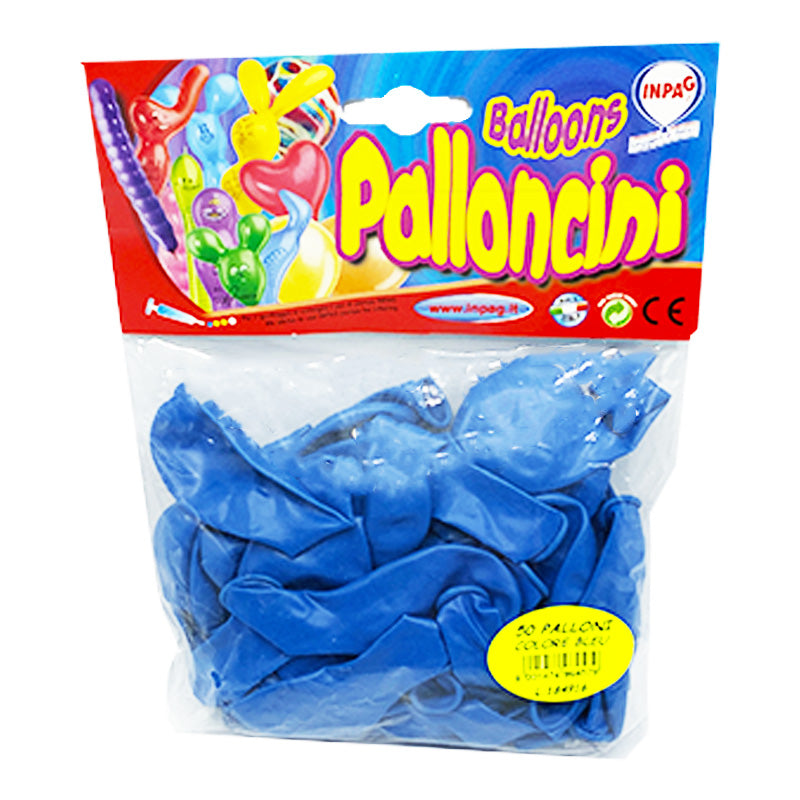 Palloncini Colore Blu Confezione da 50