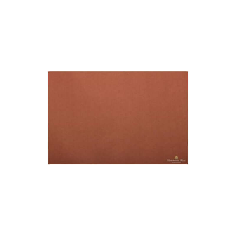 Carta Velina Colore Marrone Terra Bruciata Numero 46 Formato 50x76 cm 24 Fogli