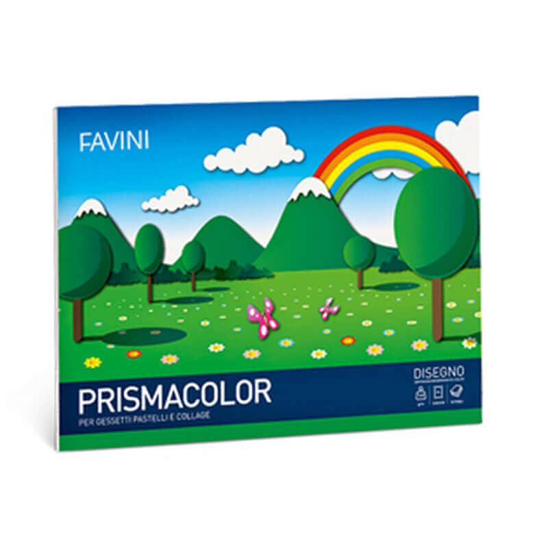 Album Prismacolor Formato 24x33 cm 10 Fogli in 4 Colori Assortiti