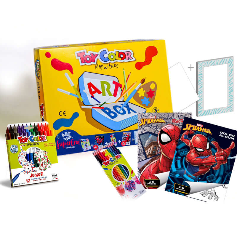 Toy Color Art Box Supereroi Spiderman