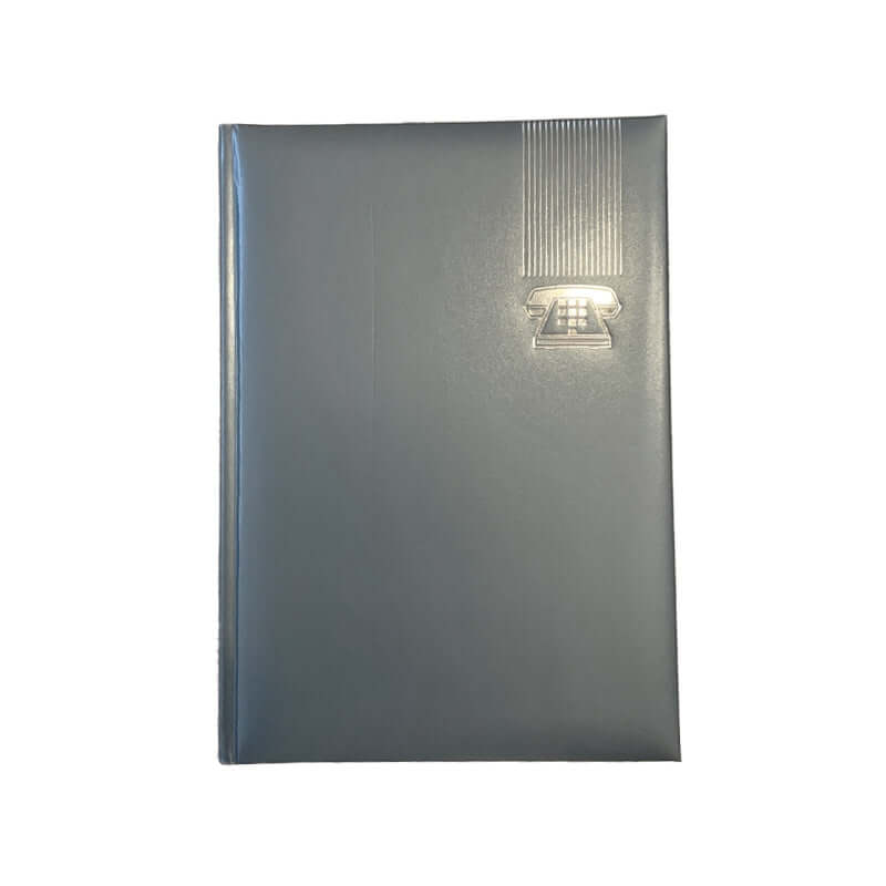Rubrica Formato 17 x 24 cm Colore Grigio Silver