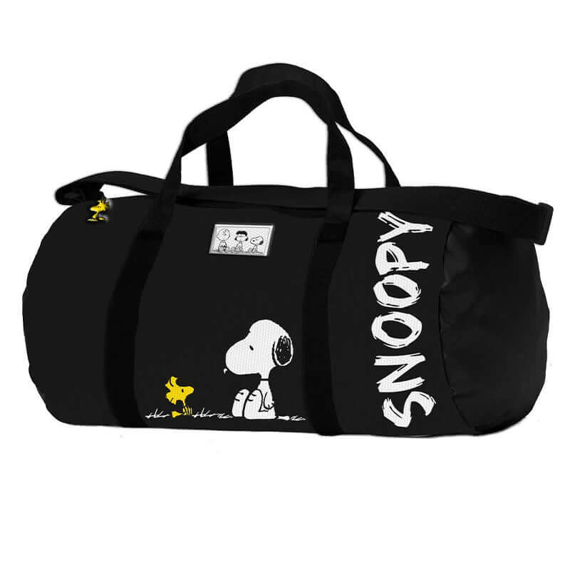 Borsone Sport Peanuts Snoopy Colore Nero