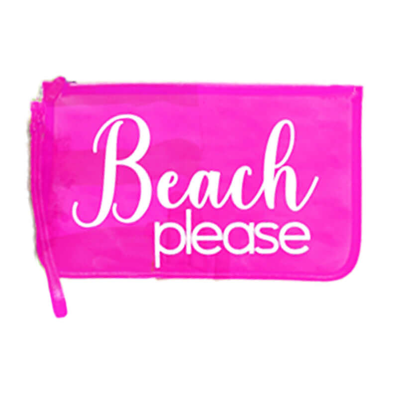 Pochette Beach Please Colore Fucsia