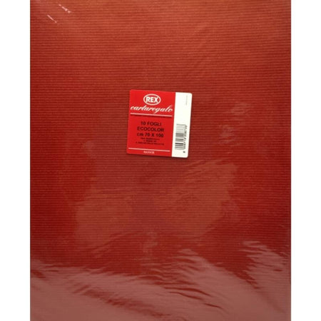 Carta da Regalo Formato 70 x 100 cm Colore Rosso Scuro