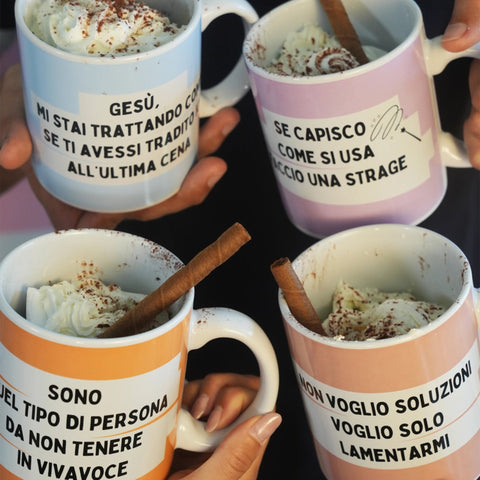 Tazze Americane con Scritte Emozionali e Simpatiche