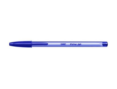 Penna Sfera Bic Cristal Soft Colore Blu Confezione 50 Pezzi