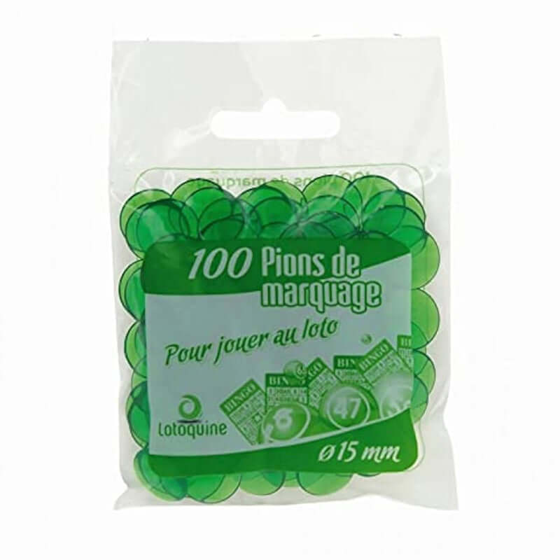 Pedine per Tombola Verdi
