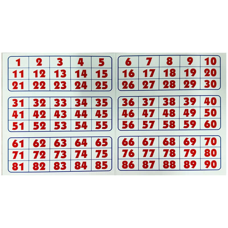 Tabellone Tombola