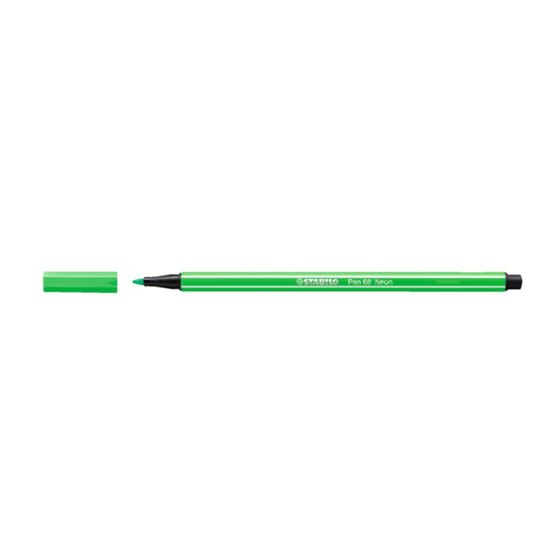 Pennarello Stabilo Pen 68 Colore Verde Fluo 033