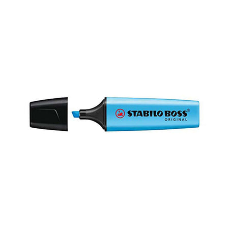 Evidenziatore Stabilo Boss Colore Azzurro