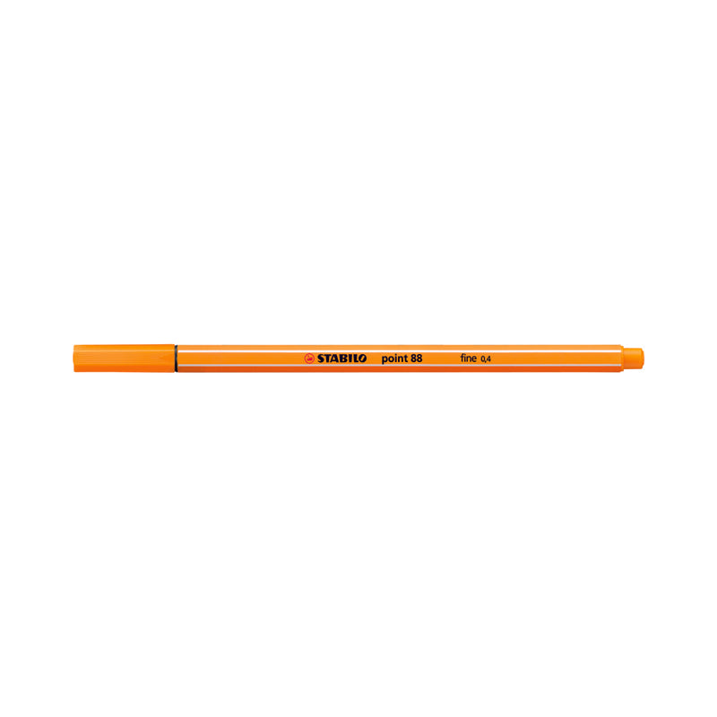 Pennarello Stabilo Point 88 Colore Arancione Fluo 054