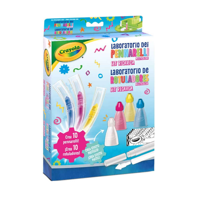 Ricarica Laboratorio dei Pennarelli Multicolor Crayola