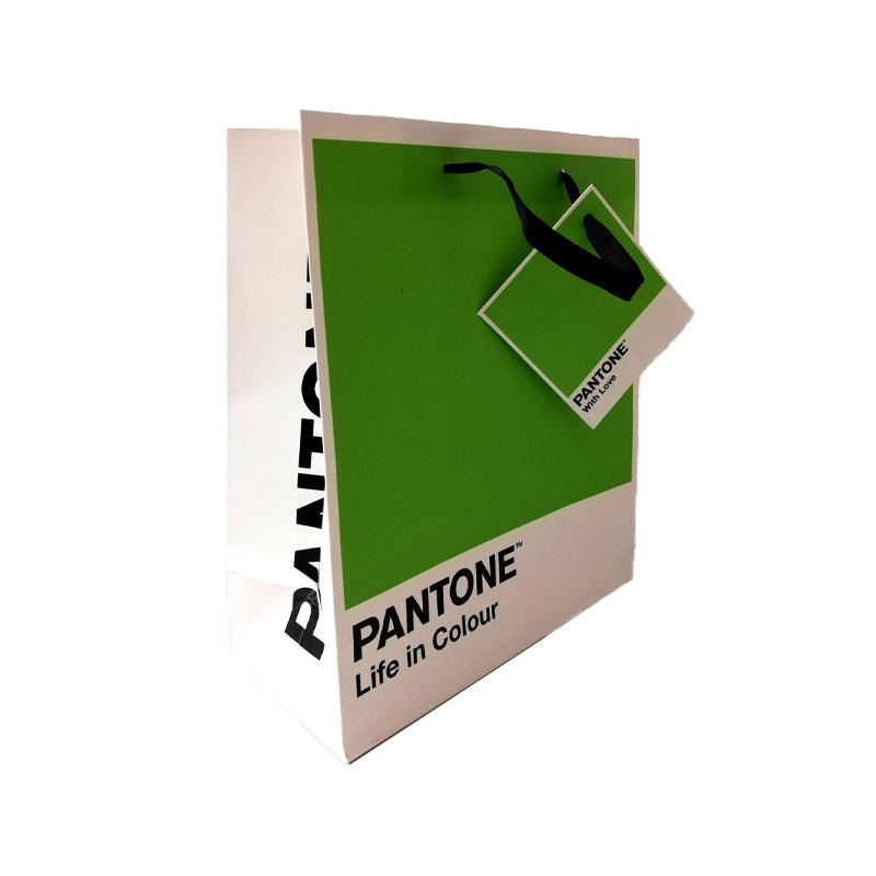 Shopper con Manico PANTONE Dimensioni 19 x 23 x 9 cm Colore Verde Chiaro