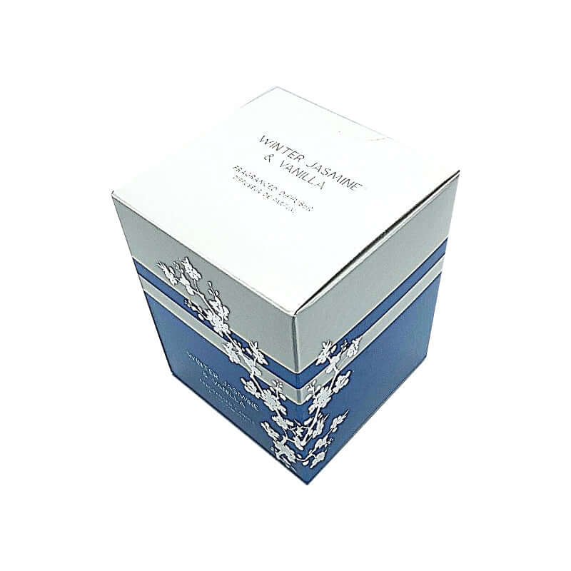 Candela Profumata in Bicchiere di Vetro Altezza 8 cm Diametro 6 cm Winter Jasmine and Vanilla