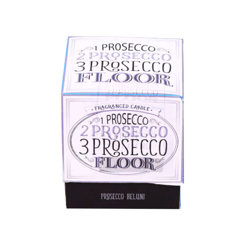 Candela Prosecco e Bellini in Bicchiere Glitterato