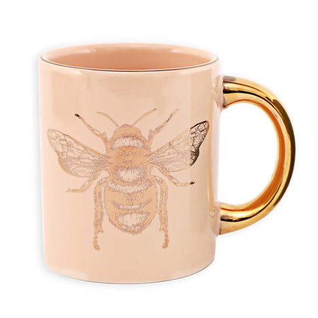 Tazza Mug Ape Colore Rosa e Oro