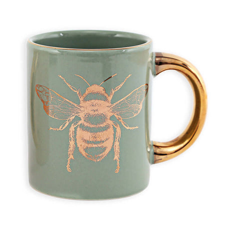 Tazza Mug Ape Colore Verde e Oro