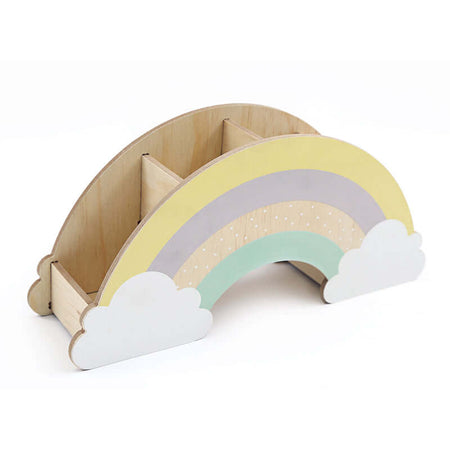 Rainbow Organizer Portapenne in Legno