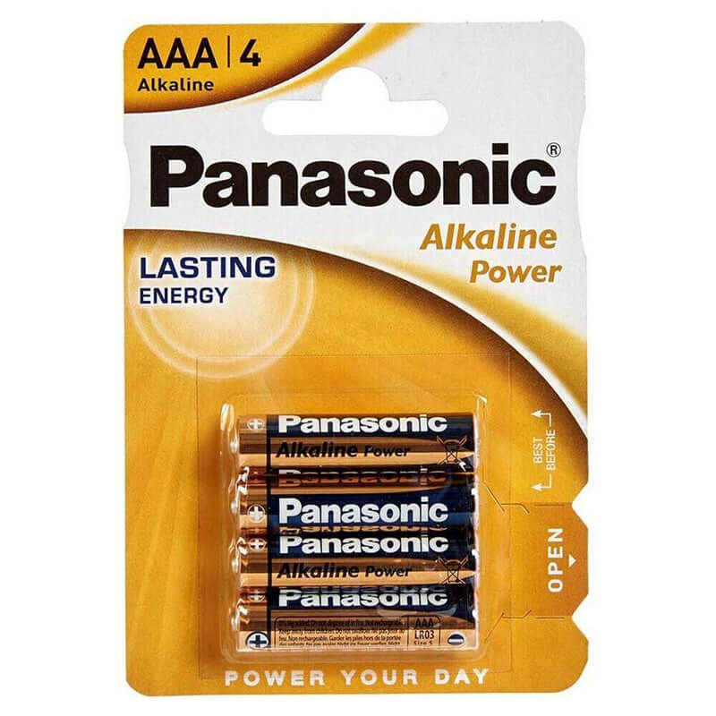 Pila Panasonic Mini Stilo AAA Alkalina Blister da 4