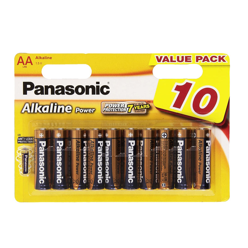 Pila Panasonic Stilo AA Alkalina Blister da 10
