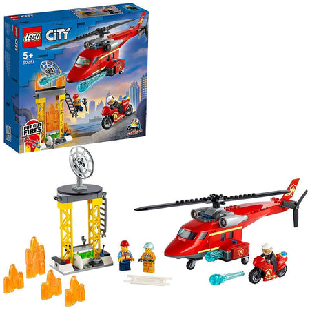 LEGO CITY 60281 Elicottero dei Pompieri Costruzioni