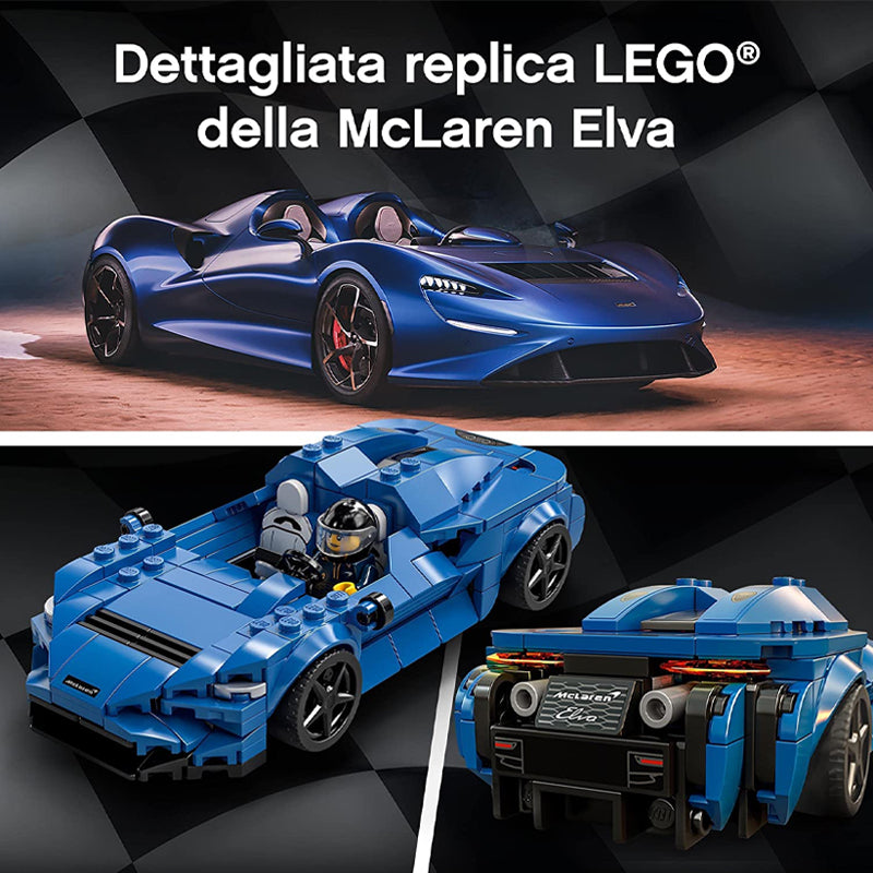 5702016912487 | LEGO SPEED Champions 76902 McLaren Elva Costruzioni - Cartonlineitalia.it