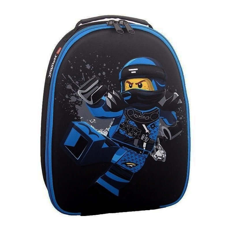 Zaino Borsa Portapranzo Termico Lego Ninjago Colore Nero e Blu