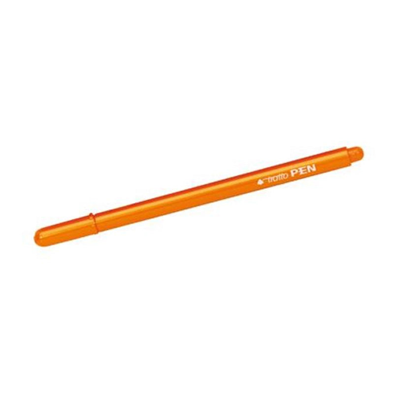 Pennarello Punta Superfine Tratto Pen 1 Pezzo Colore Arancio Fluo n.14