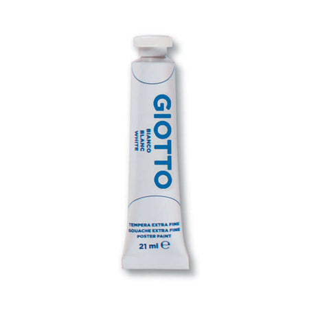 Tempera Giotto 01 21 ml Colore Bianco Confezione 1 Pezzo