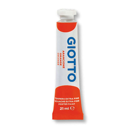 Tempera Giotto 05 21 ml Colore Arancione Confezione 1 Pezzo