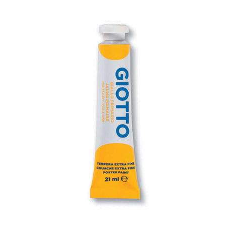 Tempera Giotto 02 21 ml Colore Giallo Primario Confezione 1 Pezzo