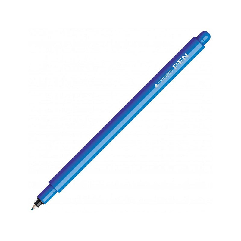 Pennarello Punta Superfine Tratto Pen 1 Pezzo Colore Blu Cobalto n.10