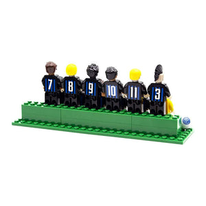 Brick Team Inter IM Mini Figures Costruzioni Tipo Lego
