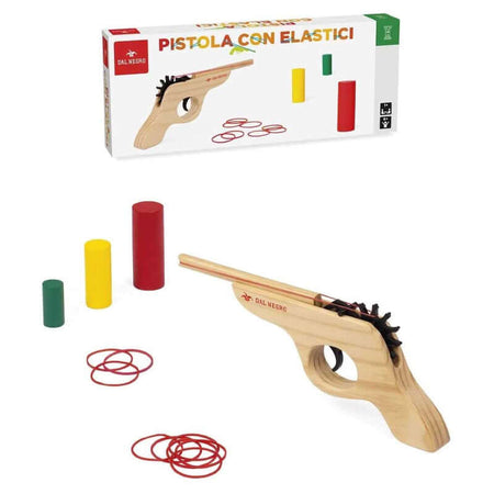 Pistola in Legno Dal Negro con Elastici