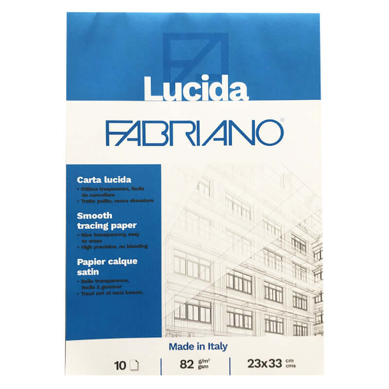 8001348213048 | Blocco Carta da Lucido Fabriano 23x33 cm 10 Fogli - Cartonlineitalia.it