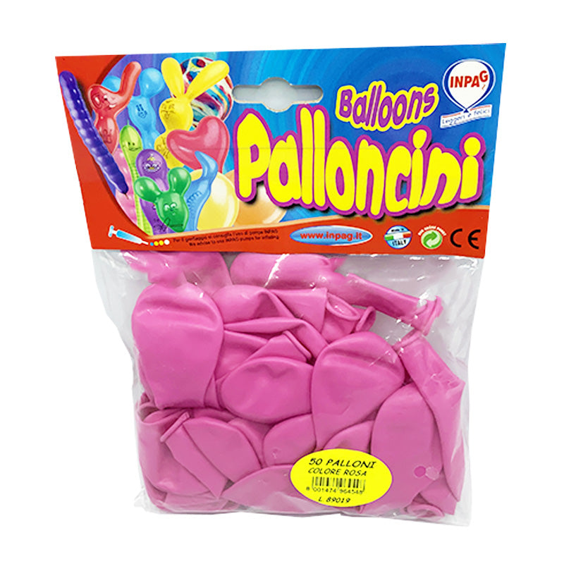 Palloncini Colore Rosa Confezione da 50