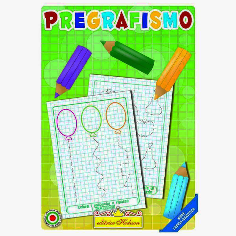 Pregrafismo da Colorare Editrice Hedison