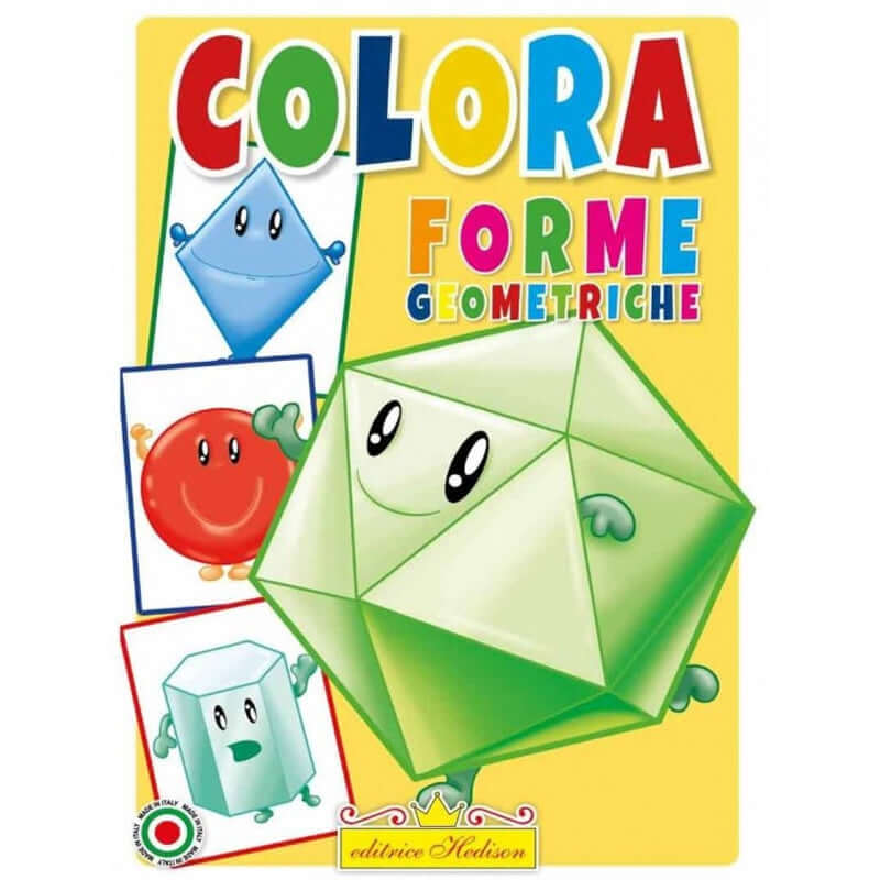 Colora Forme Geometriche Editrice Hedison