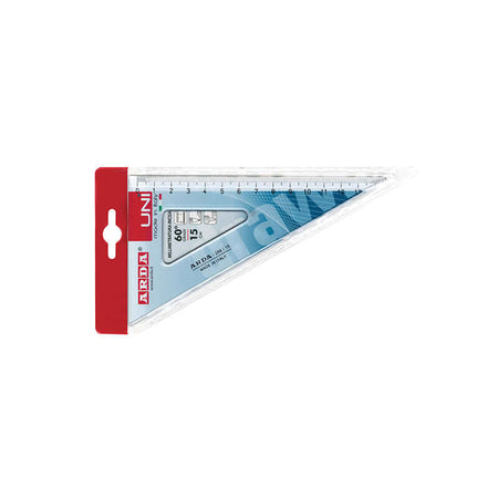 Squadra in Plastica Arda cm 15 60 Gradi