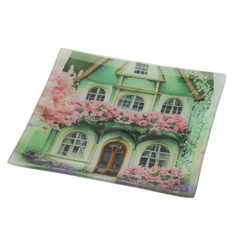 Piatto in Vetro Cottage Hervit