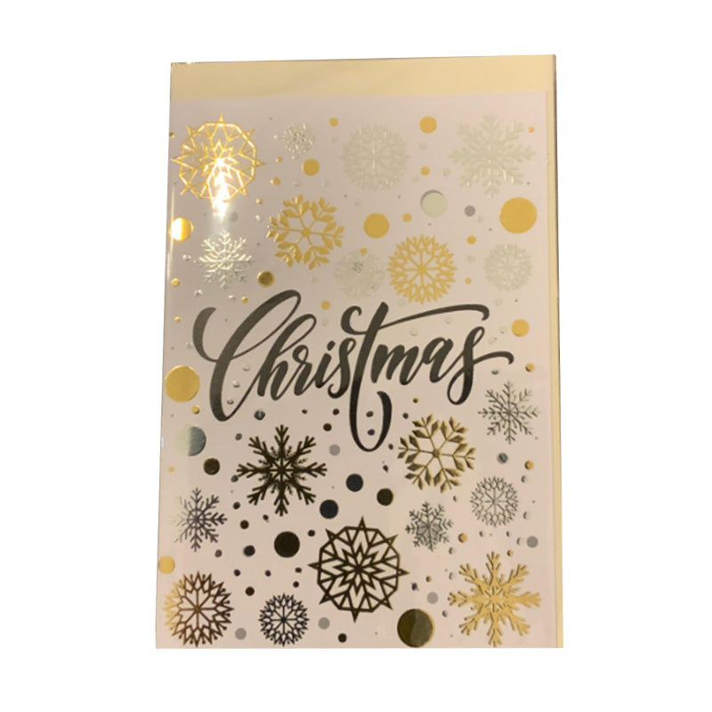 Bigliettini Natale con Laccature in Oro