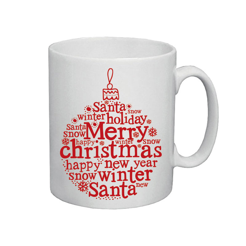 Mug Merry Christmas Boccia di Natale