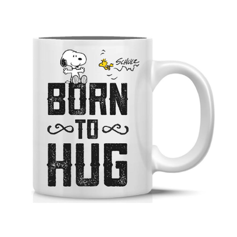 Tazza Mug Peanuts Snoopy Born to Hug