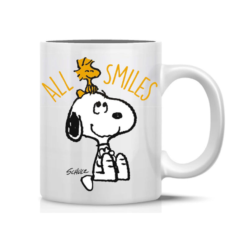 Tazza Mug Peanuts Snoopy e Woodstock All Smiles