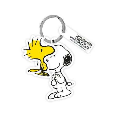 Portachiavi Peanuts Snoopy e Woodstock