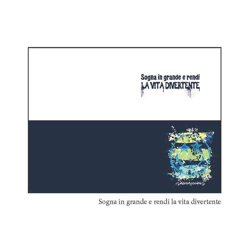 Biglietto Auguri Smile SMILEY WORLD con Glitter è un Buon Momento per Sorridere con Busta Formato 12 x 17 cm