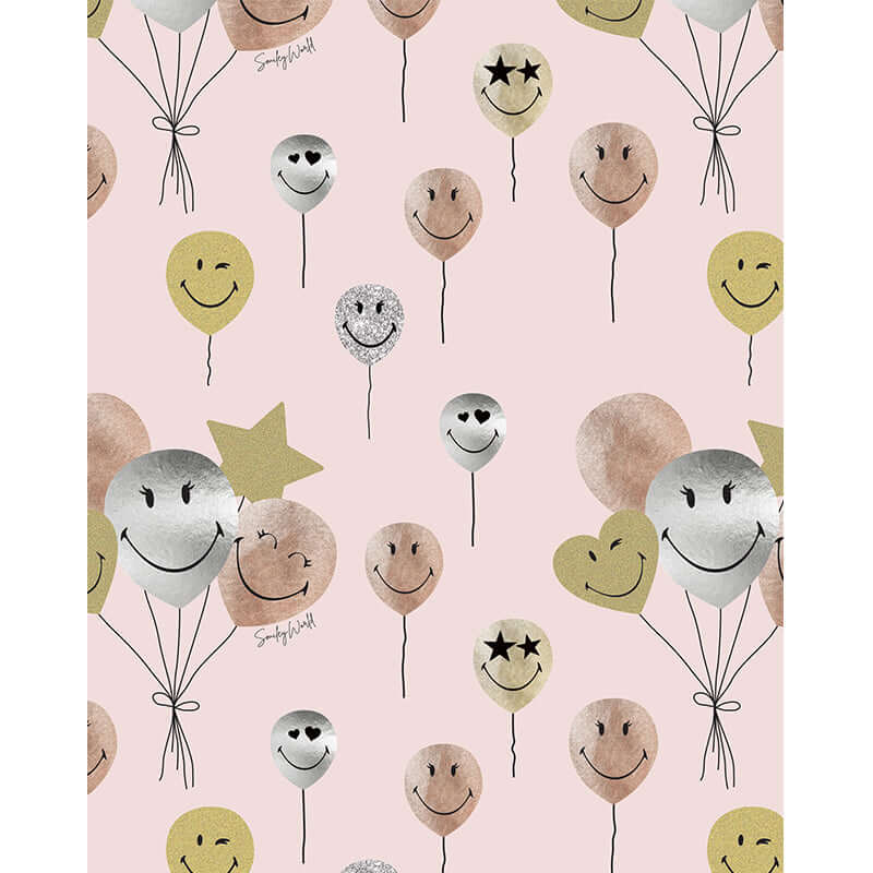 Carta Regalo Smile SMILEY WORLD Dimensioni 70 x 100 cm Fantasie Assortite Confezione 10 fogli