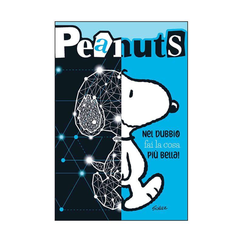 8003821190594 | Biglietto Auguri Compleanno Peanuts Snoopy Nel Dubbio Fai la Cosa Più Bella con Busta Formato 12 x 17 cm - Cartonlineitalia.it