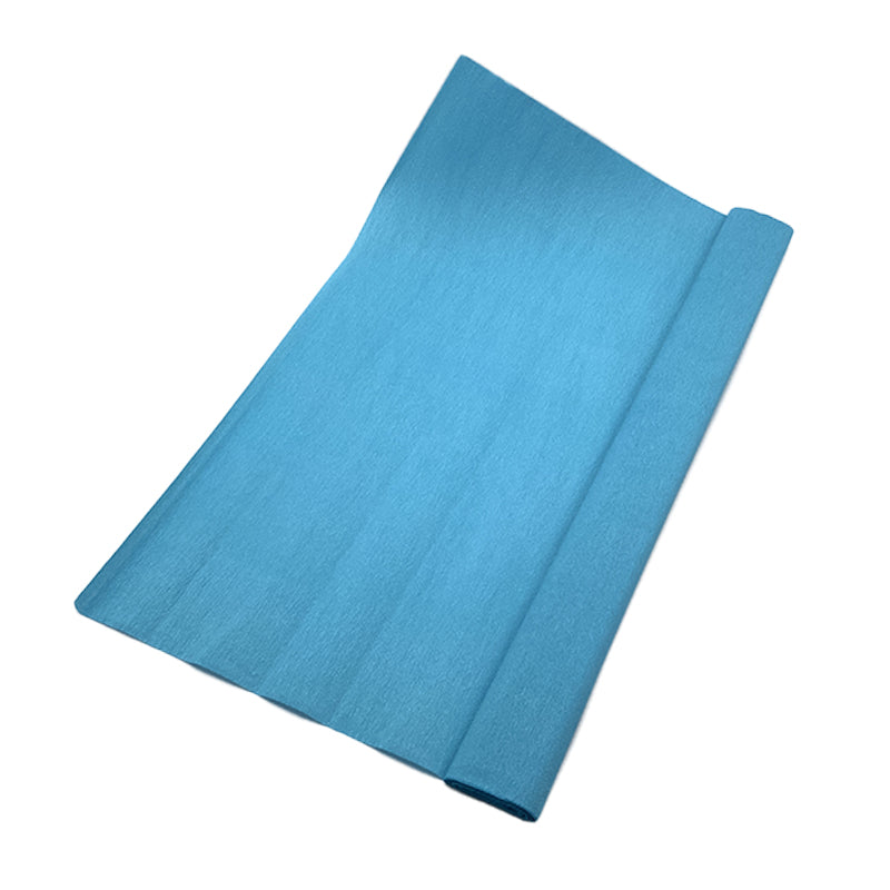 Rotolo Carta Crespa Formato 50 x 250 cm 60 g Colore Azzurro